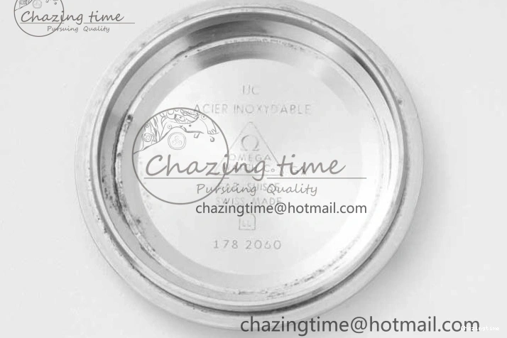 1222 UrbanChic Speedmaster Racing Master SS HKF Best Edition Blue Black Dial on SS Bracelet A 7808